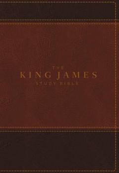 KJV, The King James Study Bible, Imitation Leather, Brown, Full-Color Edition