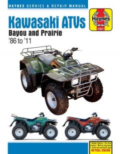 Coperta cărții Kawasaki Bayou & Prarie ATVs