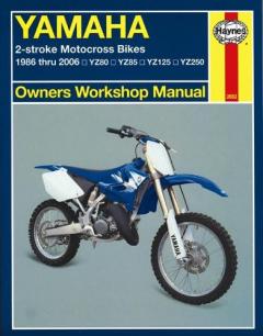 Coperta cărții Yamaha 2-Stroke Motocross Bikes 1986 - 2006