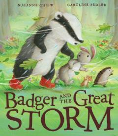 Coperta cărții Badger and the Great Storm