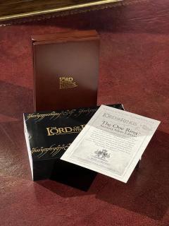 Inel - Lord Of The Rings - Gold Plated Sterling Silver