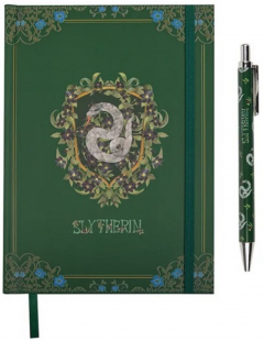 Set caiet + pix - Harry Potter - Slytherin