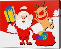 Set pictura pe numere - Craciun 1