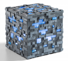 Lampa - Minecraft - Diamond Ore Illuminating Collector Replica