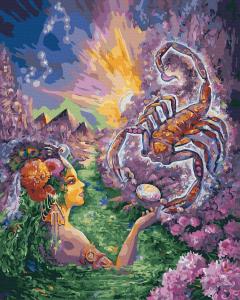 Set pictura pe numere - Zodia Scorpion