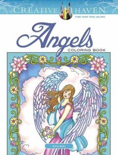 Coperta cărții Creative Haven Angels Coloring Book