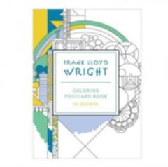 Frank Lloyd Wright Coloring Postcards