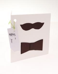 Felicitare - Mustata si Papion