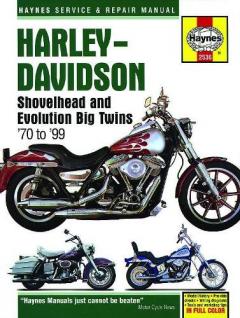 Coperta cărții Harley Davidson Shovelhead & Evolution Big Twins
