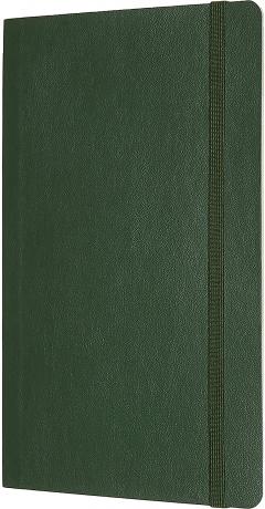 Carnet - Moleskine Classic - Large, Soft Cover, Squared - Myrtle Green