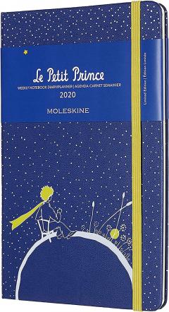 Agenda 2020 - Moleskine Limited Edition Le Petit Prince 12-Month Weekly Notebook Planner - Planet, Large, Hard cover