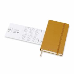 Agenda 2020 - Moleskine 12-Month Daily Notebook Planner - Ripe Yellow, Pocket, Hard cover