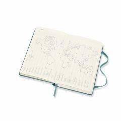 Agenda 2020 - Moleskine 12-Month Daily Notebook Planner - Magnetic Green, Pocket, Hard cover