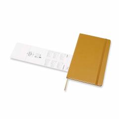 Agenda 2020 - Moleskine 12-Month Weekly Notebook Planner - Ripe Yellow, Large, Hard cover