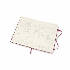 Agenda 2020 - Moleskine 12-Month Weekly Notebook Planner - Snappy Pink, Large, Hard cover