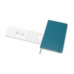 Agenda 2020 - Moleskine 12-Month Weekly Notebook Planner - Magnetic Green, Large, Hard cover