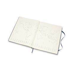 Agenda 2020 - Moleskine 12-Month Weekly Notebook Planner - Sapphire Blue, Extra Large, Hard cover