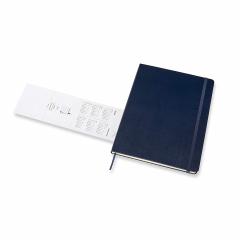 Agenda 2020 - Moleskine 12-Month Weekly Notebook Planner - Sapphire Blue, Extra Large, Hard cover