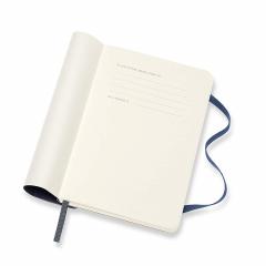 Agenda 2020 - Moleskine 12-Month Weekly Notebook Planner - Sapphire Blue, Pocket, Soft cover