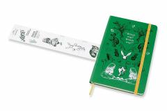 Agenda 2020 - Moleskine Limited Edition Alice's Adventures in Wonderland 12-Month Weekly Notebook Planner - Green, Large, Hard cover