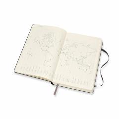 Agenda 2020 - Moleskine 12-Month Daily Notebook Planner - Black, Large, Hard cover