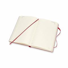 Agenda 2020 - Moleskine 12-Month Daily Notebook Planner - Scarlet Red, Large, Hard cover