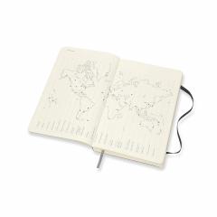 Agenda 2020 - Moleskine 12-Month Daily Notebook Planner - Black, Large, Soft cover