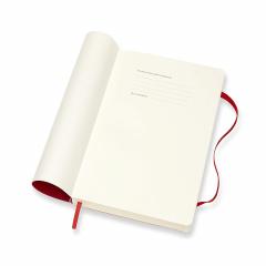 Agenda 2020 - Moleskine 12-Month Daily Notebook Planner - Scarlet Red, Large, Soft cover