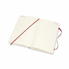 Agenda 2020 - Moleskine 12-Month Daily Notebook Planner - Scarlet Red, Large, Soft cover