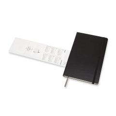 Agenda 2020 - Moleskine 12-Month Weekly Notebook Planner - Black, Large, Hard cover