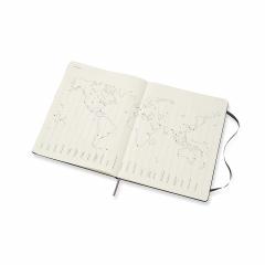 Agenda 2020 - Moleskine 12-Month Weekly Notebook Planner - Black, Extra Large, Hard cover