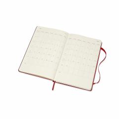 Agenda 2020 - Moleskine 12-Month Weekly Notebook Planner - Scarlet Red, Large, Hard cover