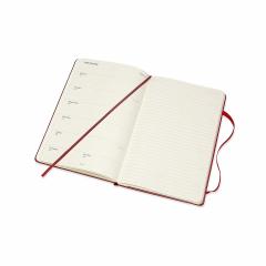 Agenda 2020 - Moleskine 12-Month Weekly Notebook Planner - Scarlet Red, Large, Hard cover