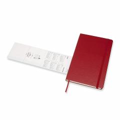 Agenda 2020 - Moleskine 12-Month Weekly Notebook Planner - Scarlet Red, Large, Hard cover