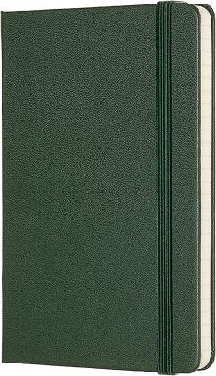 Carnet - Moleskine Classic - Pocket, Hard Cover, Squared - Myrtle Green