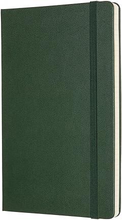 Carnet - Moleskine Classic - Large, Hard Cover, Squared - Myrtle Green