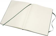Carnet - Moleskine Classic - X-Large, Hard Cover, Dotted - Myrtle Green