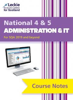 Coperta cărții National 4/5 Administration and IT Course Notes