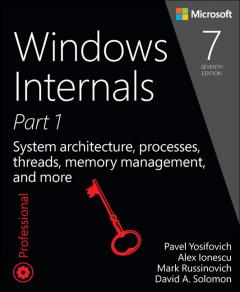 Coperta cărții Windows Internals, Part 1