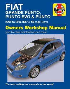 Coperta cărții Fiat Grande Punto, Punto Evo & Punto Petrol ('06-'15) 55 To 15