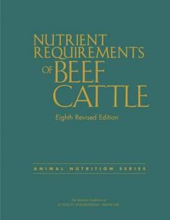 Coperta cărții Nutrient Requirements of Beef Cattle