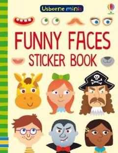 Coperta cărții Funny Faces Sticker Book