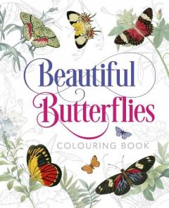 Coperta cărții Beautiful Butterflies Colouring Book