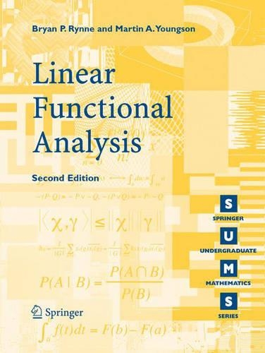 Linear Functional Analysis - Edinburgh) Heriot-Watt University Bryan P ...
