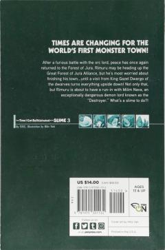 That Time I Got Reincarnated as a Slime - Volume 3 - Light Novel