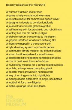 Coperta cărții Beazley: Designs of the Year 2018