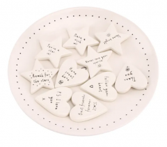 Token ceramic - Heart / Star - mai multe modele