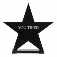 Semn de birou - You tried, star award