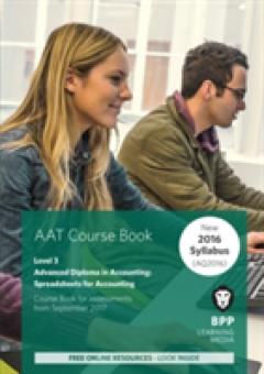 AAT Spreadsheets for Accounting (Synoptic Assessment)