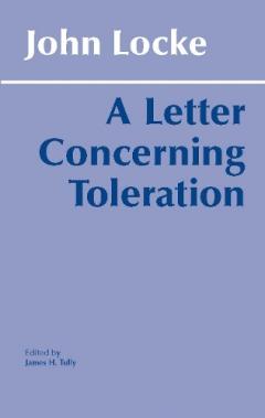 Coperta cărții A Letter Concerning Toleration